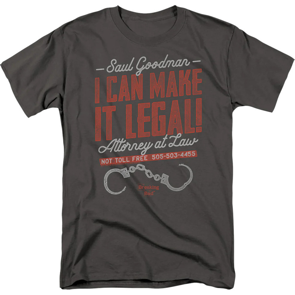Saul Goodman I Can Make It Legal Breaking Bad Tshirt